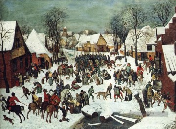  Bruegel Art - Le massacre des Innocents flamand Renaissance paysan Pieter Bruegel l’Ancien
